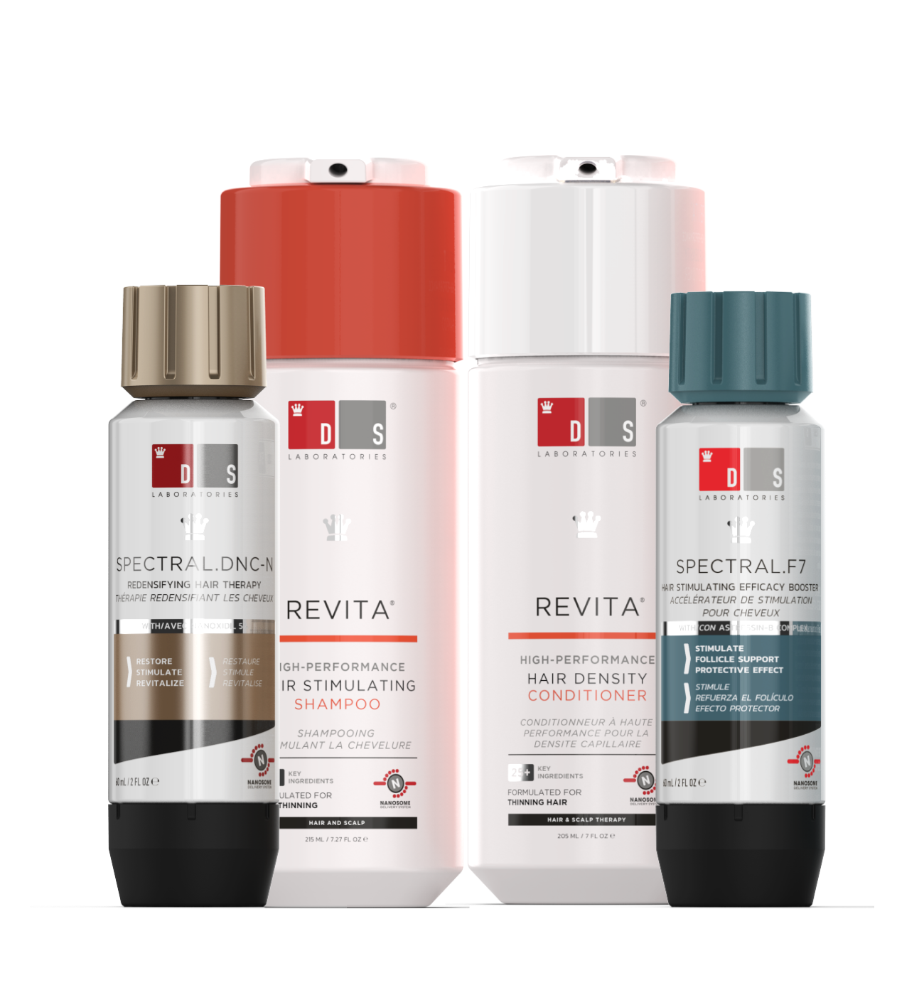 Kit | Revita Shampoo/Acondicionador + Spectral.DNC-N + Spectral.F7