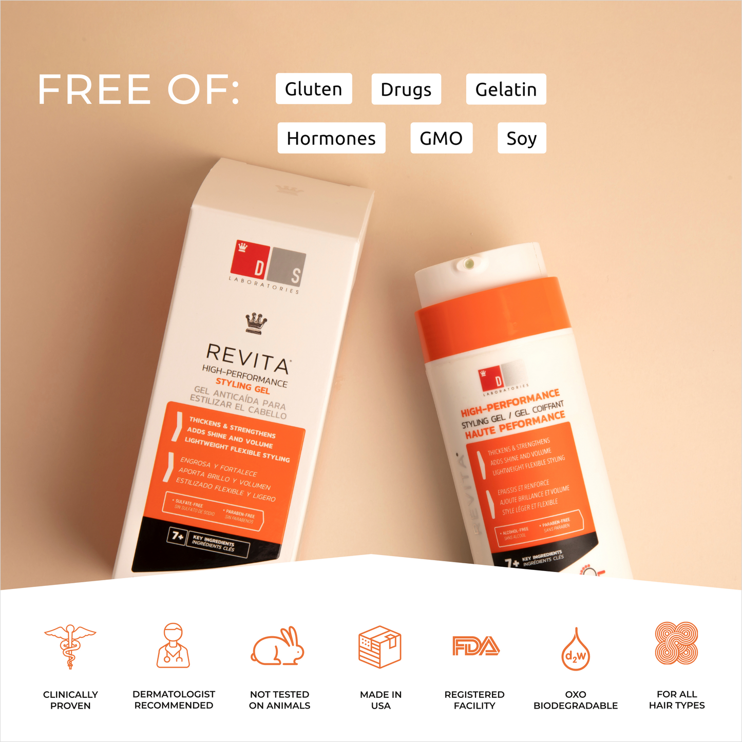 Revita®  | Gel para estilizar el cabello