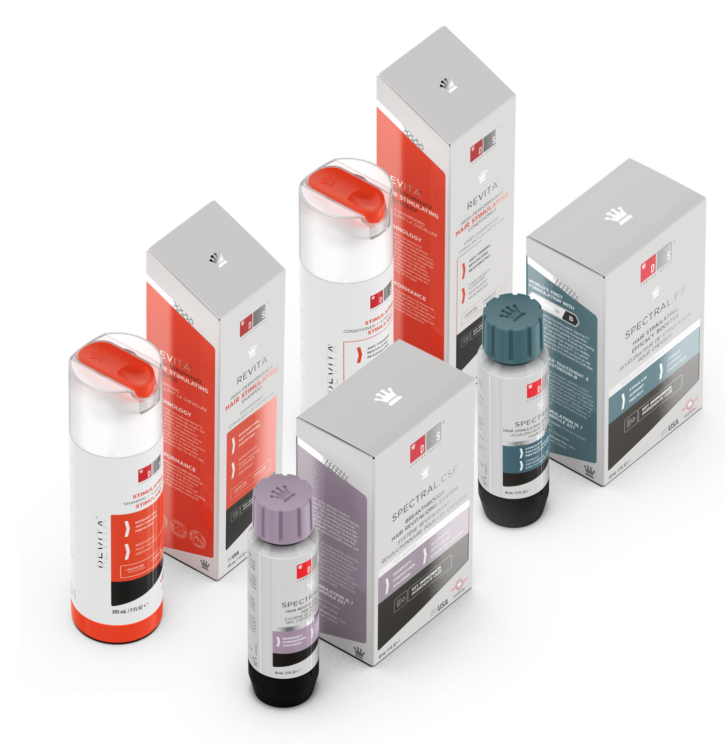 Kit| Revita Shampoo/Acondicionador + Spectral.CSF+ Spectral.F7