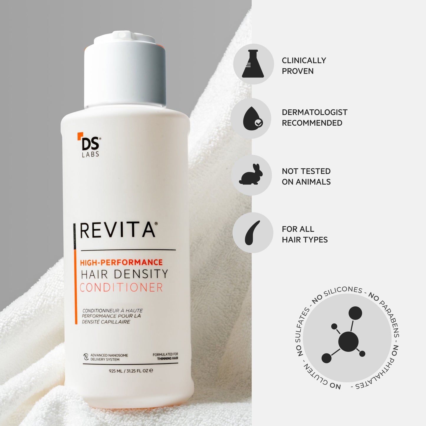Revita 925 ml | Acondicionador de alto rendimiento para la DENSIDAD capilar