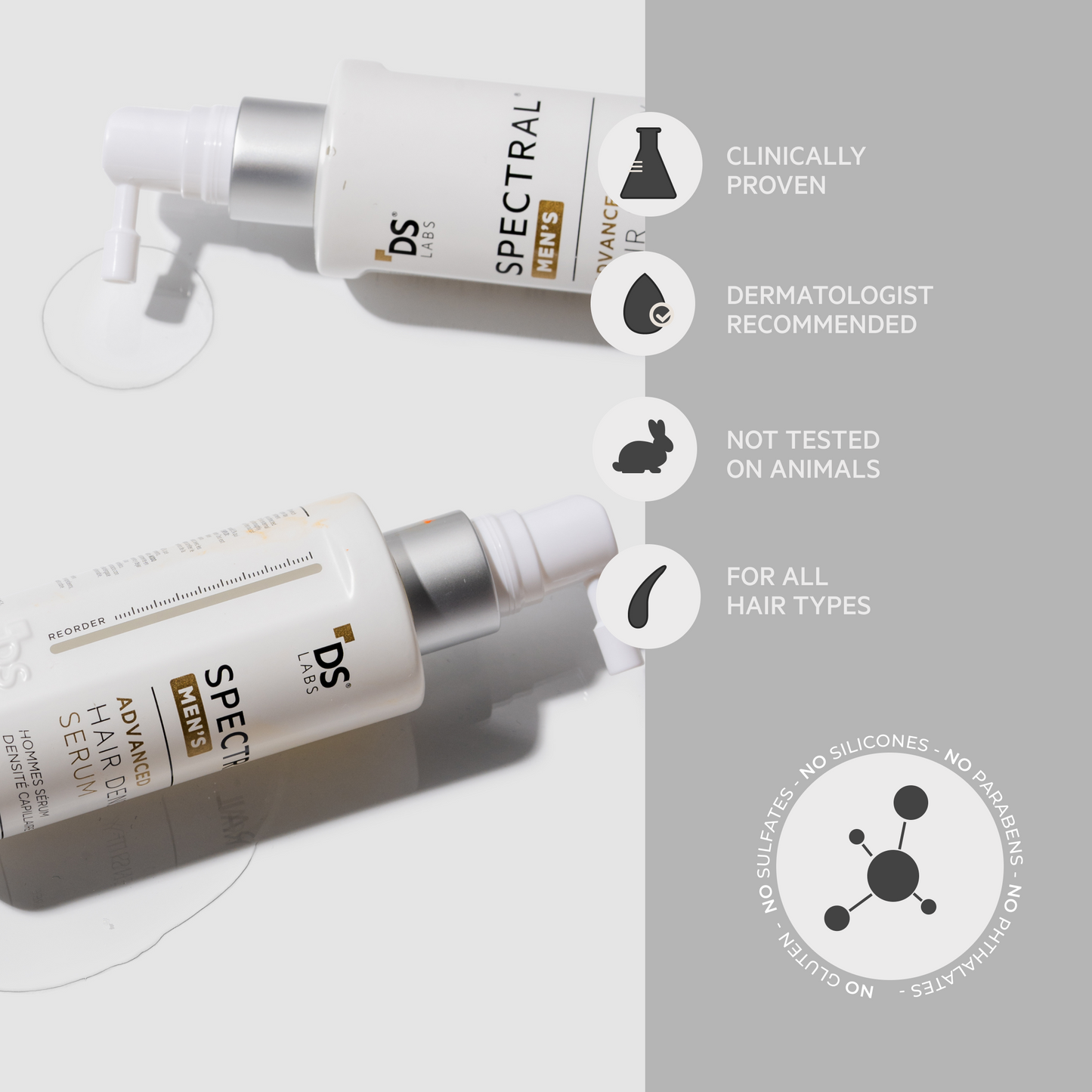 Spectral Men's (DNC-N) | Sérum de densidad capilar con Nanoxidil® 5%