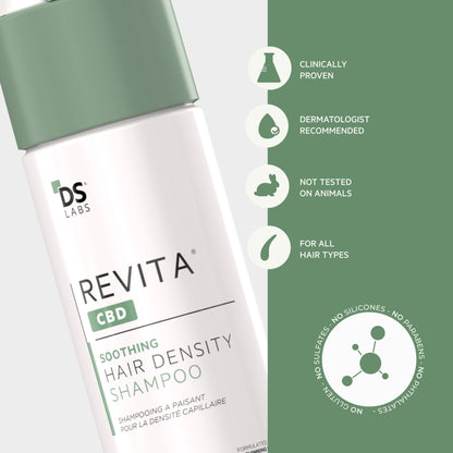 Revita.CBD | Champú CBD superantioxidante para la DENSIDAD capilar